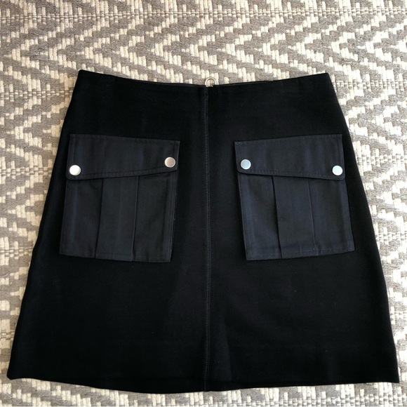 Marc by Marc Jacobs skirt black front pocket detail size small skirt - Picture 1 of 12